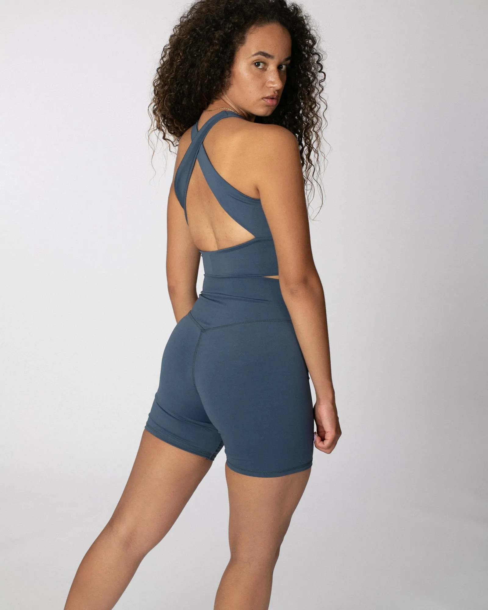 Nix Shorts - Steel Blue