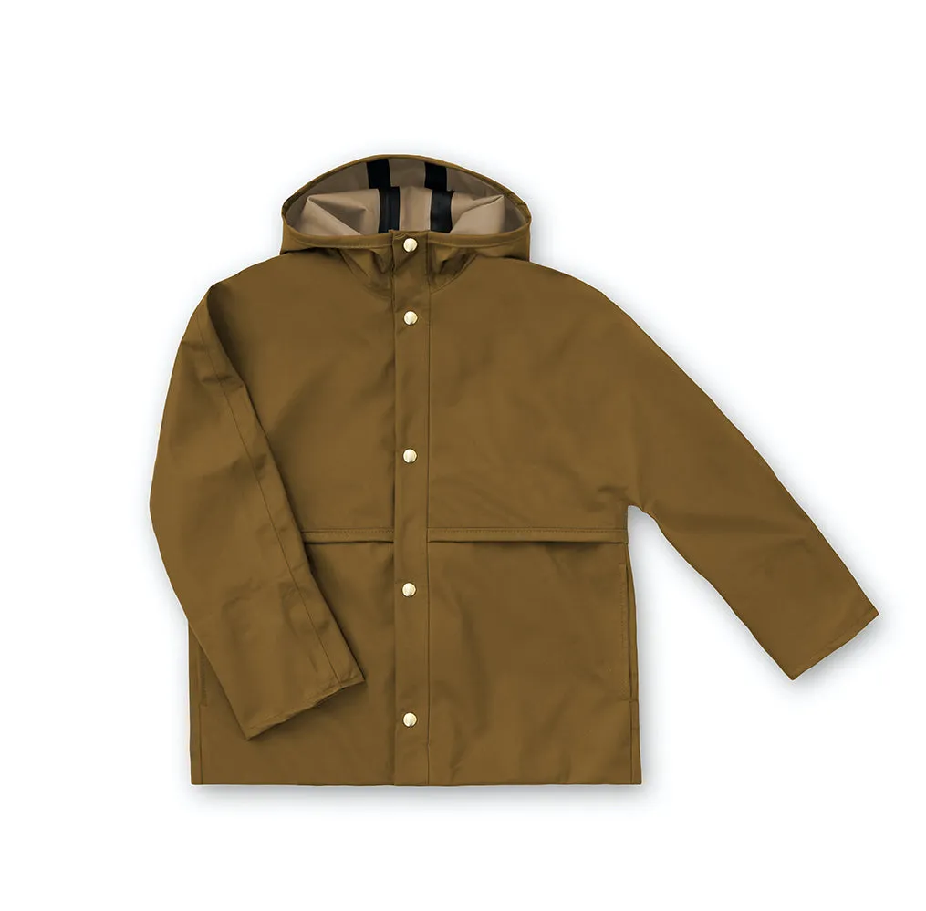 Outdoor Parachute Raincoat - Bark - 2-10y