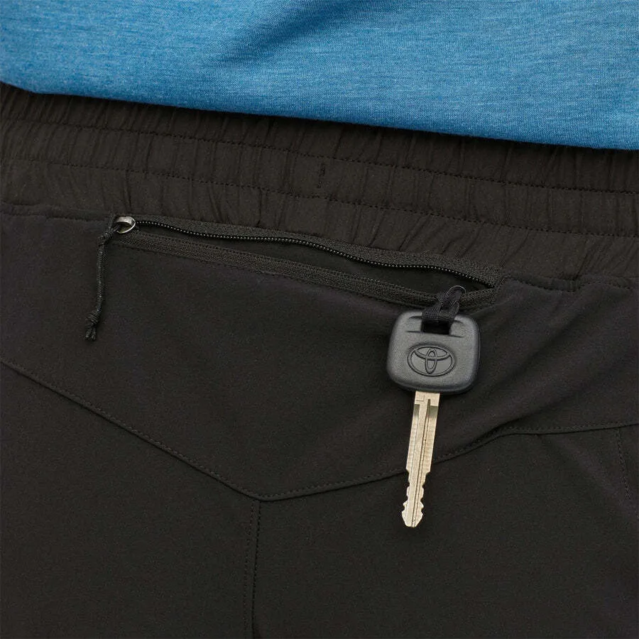 Patagonia 6" Nine Trails Shorts | Black | Womens