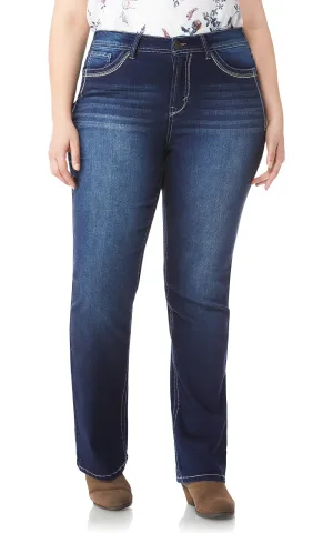 Plus InstaStretch® Legendary Classic Fit Bootcut Jeans