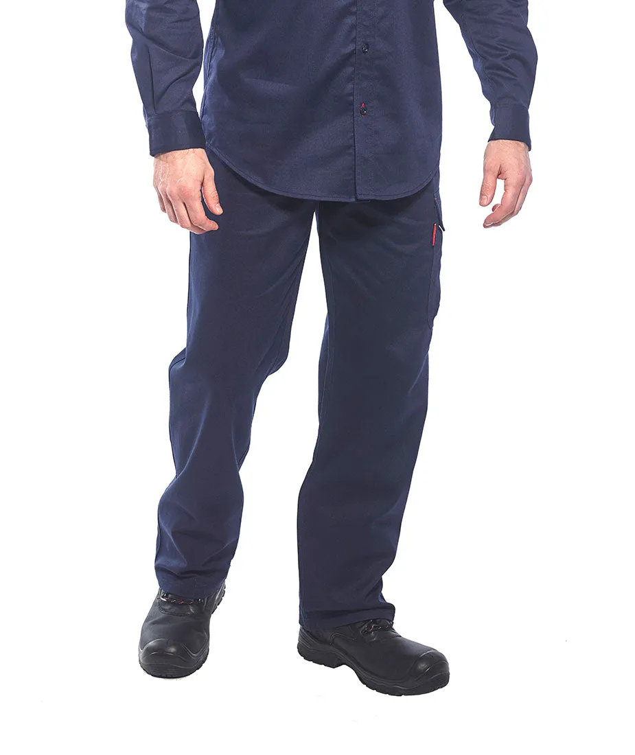 Portwest BZ31 Mens Safety Cargo Pants in Flame Resistant Bizweld ASTM NFPA