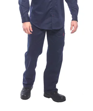 Portwest BZ31 Mens Safety Cargo Pants in Flame Resistant Bizweld ASTM NFPA