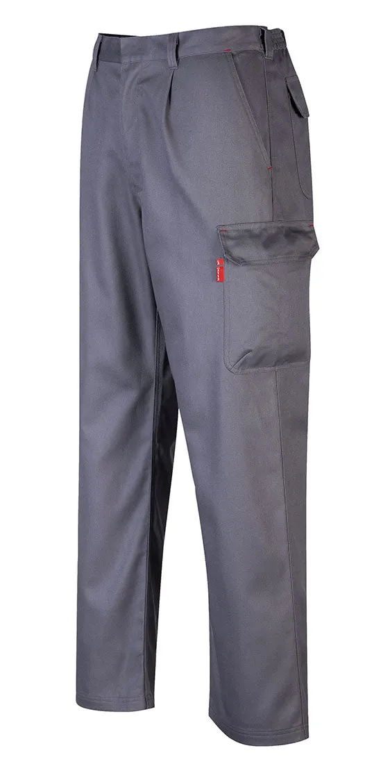 Portwest BZ31 Mens Safety Cargo Pants in Flame Resistant Bizweld ASTM NFPA