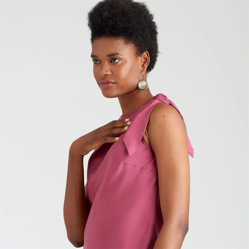 Simplicity Sewing Pattern S9045 Misses' Tops With Optional Neck Ties