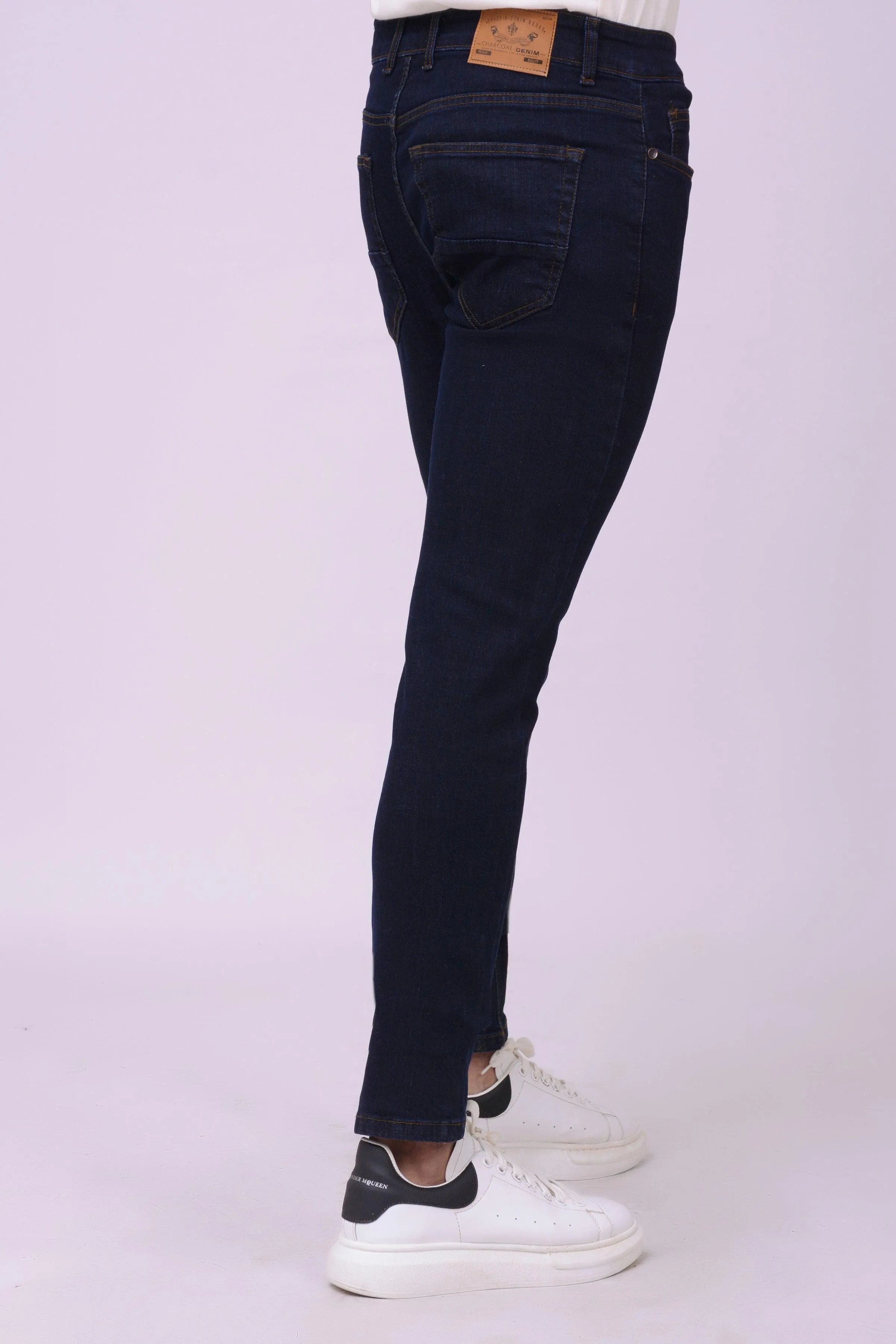 SLIM LEG JEANS DARK BLUE