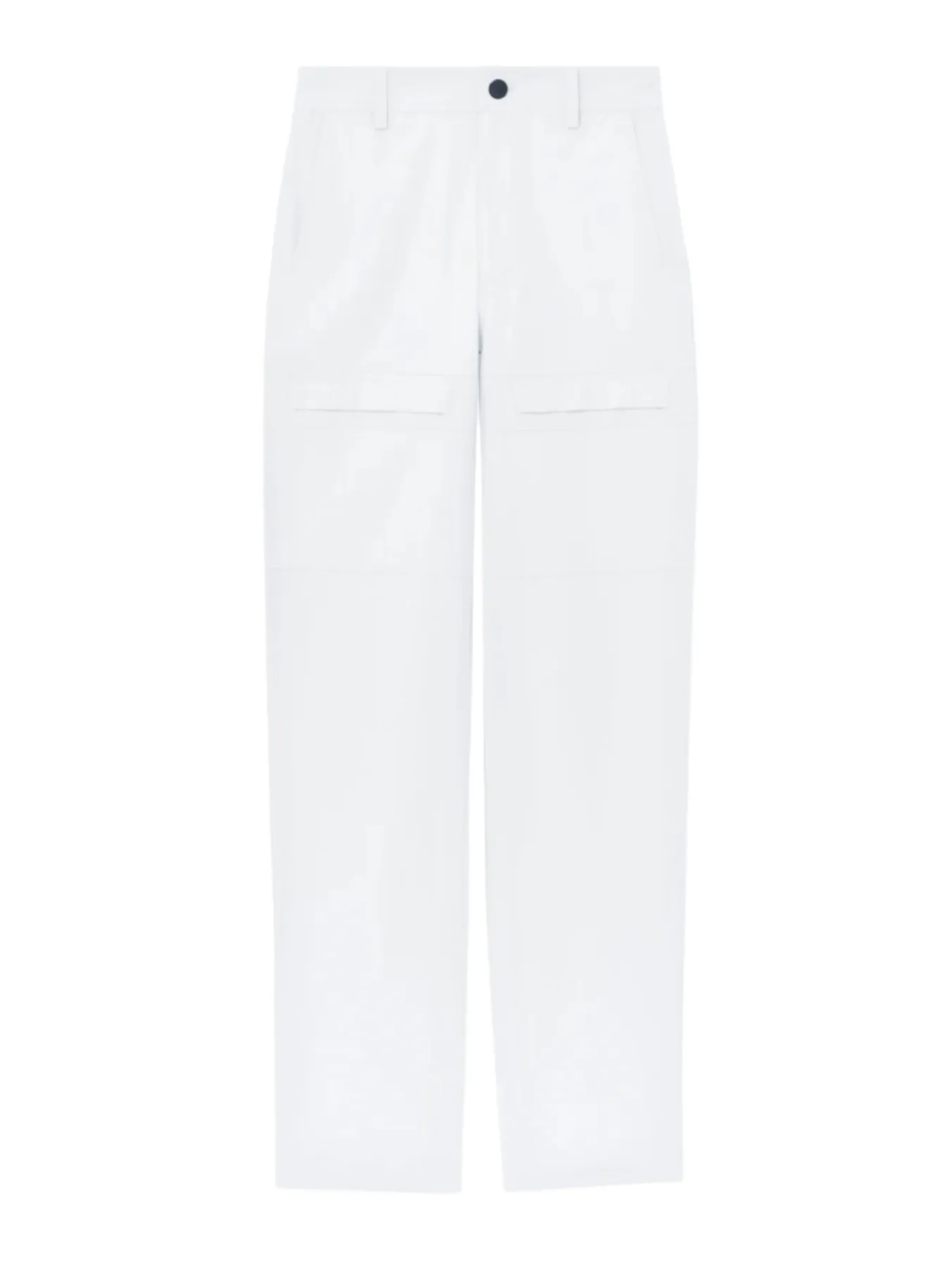 Sydnor Pants in Rumpled Cotton - White