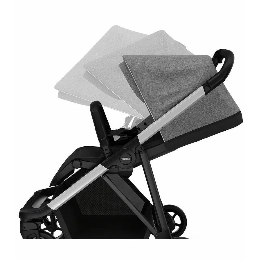 Thule Shine - Grey Melange on Aluminum