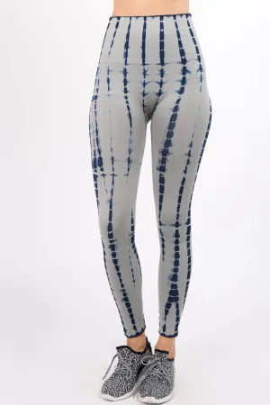 Tie Dye Stripe Performance Leggings