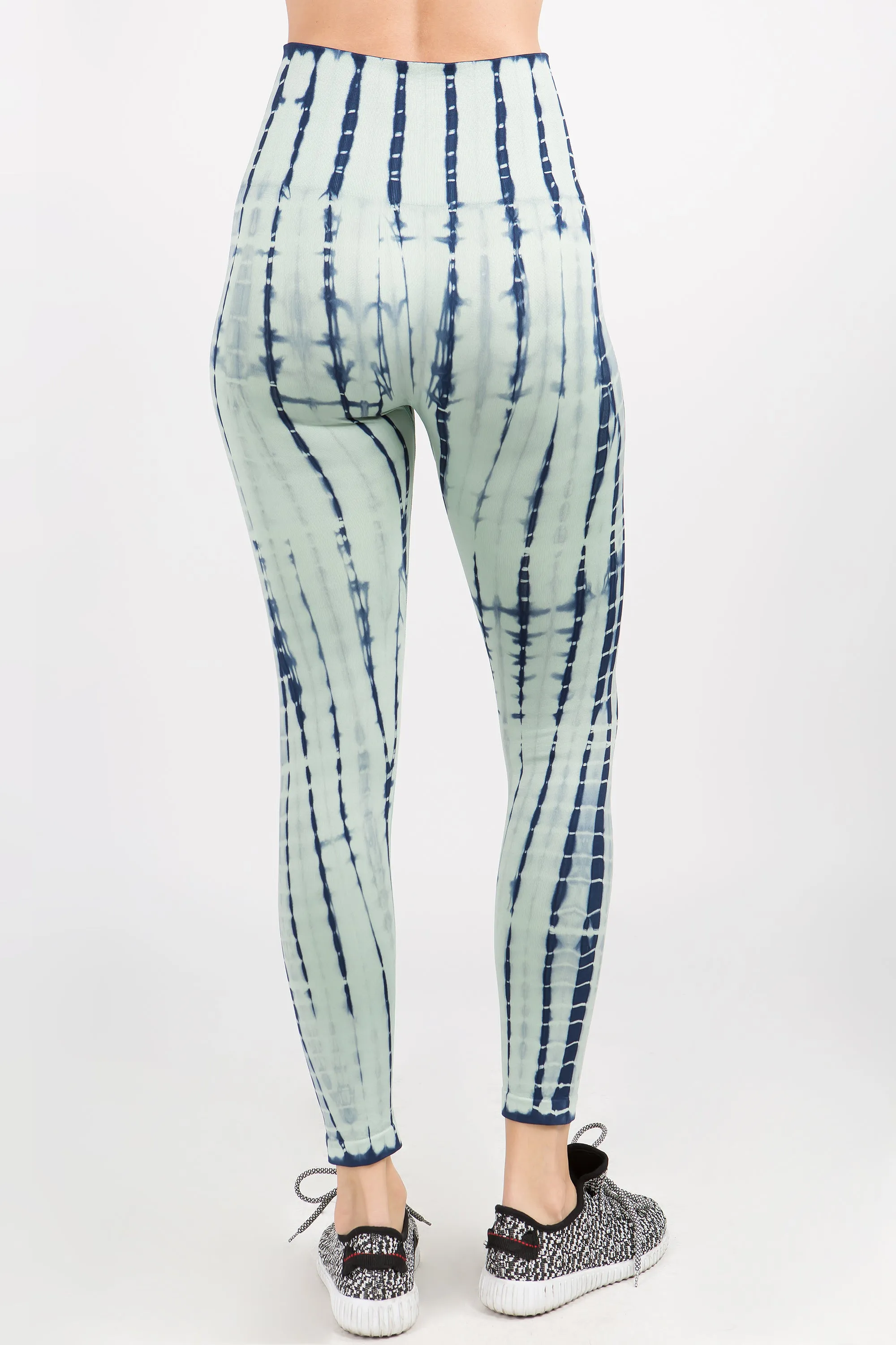 Tie Dye Stripe Performance Leggings