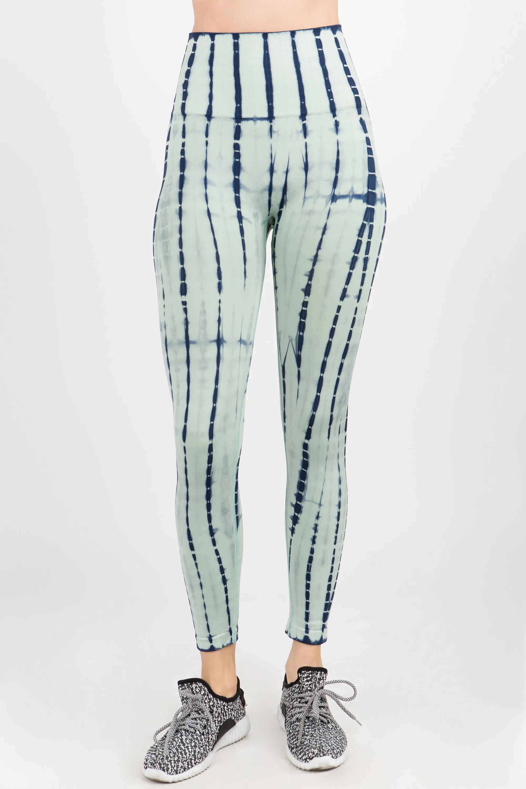 Tie Dye Stripe Performance Leggings