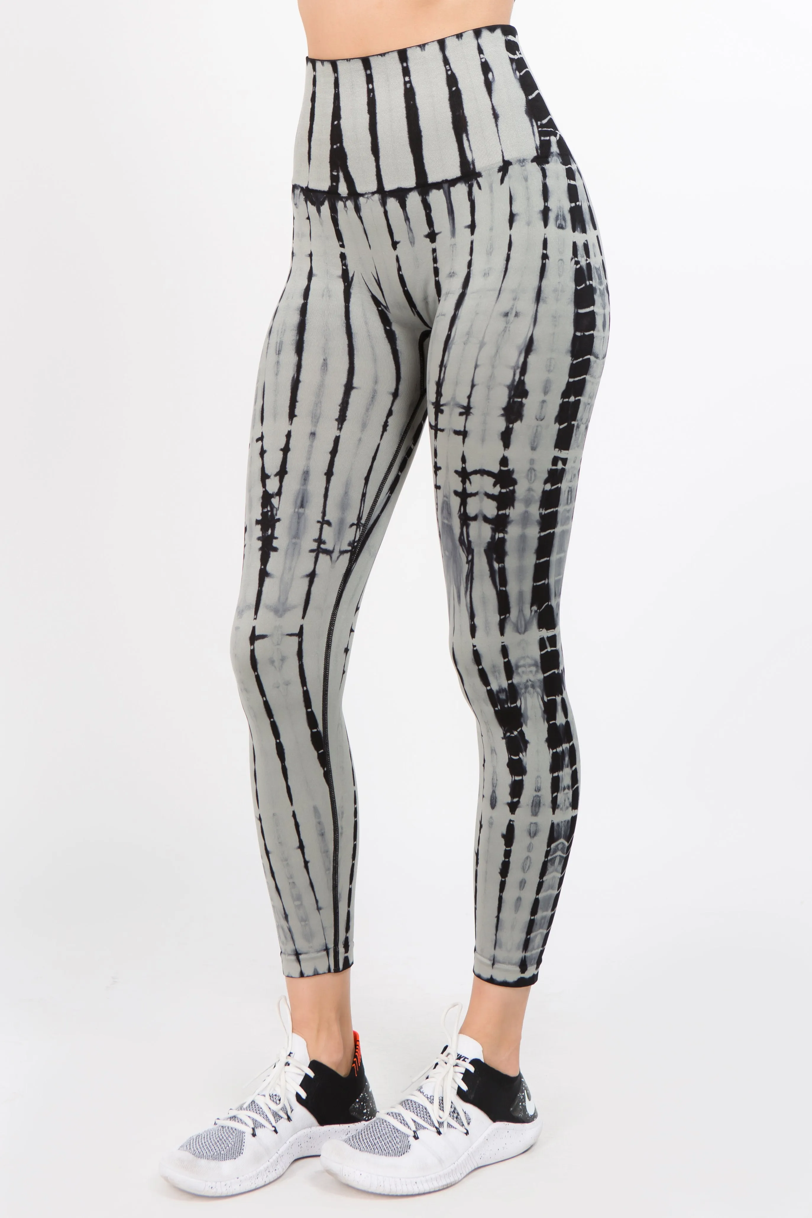 Tie Dye Stripe Performance Leggings
