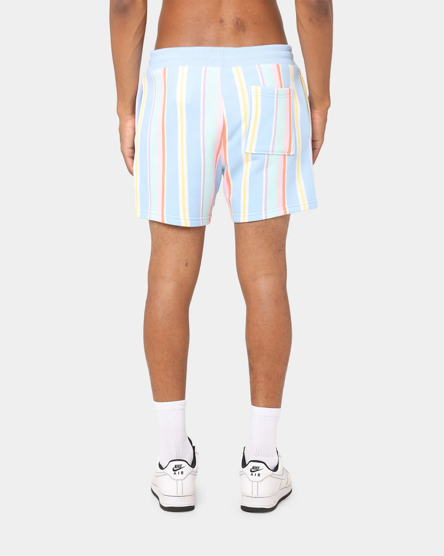 Tommy Jeans Stripe Sweat Shorts Light Powdery Blue
