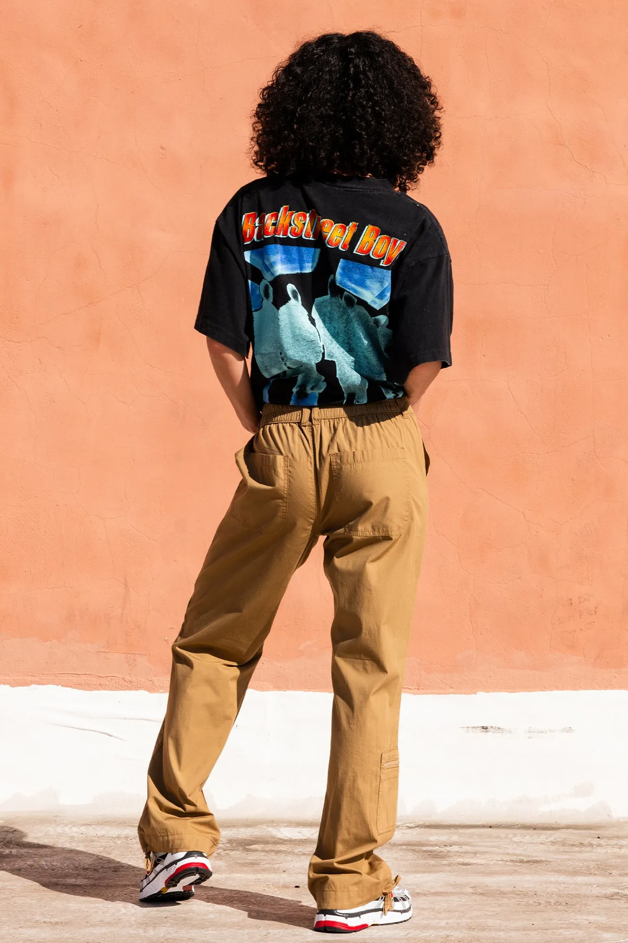 TRACY CARGO PANT - HAZLENUT RINSE