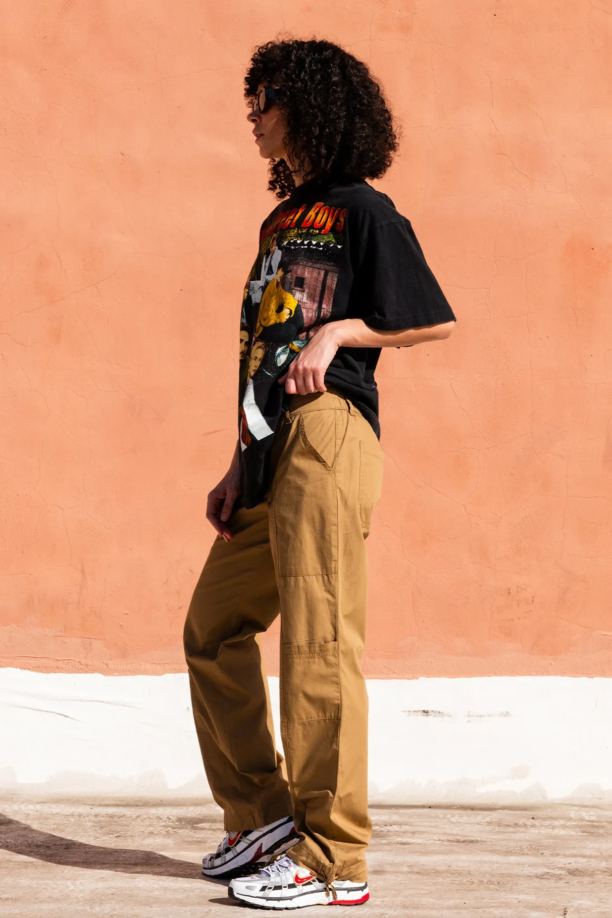 TRACY CARGO PANT - HAZLENUT RINSE