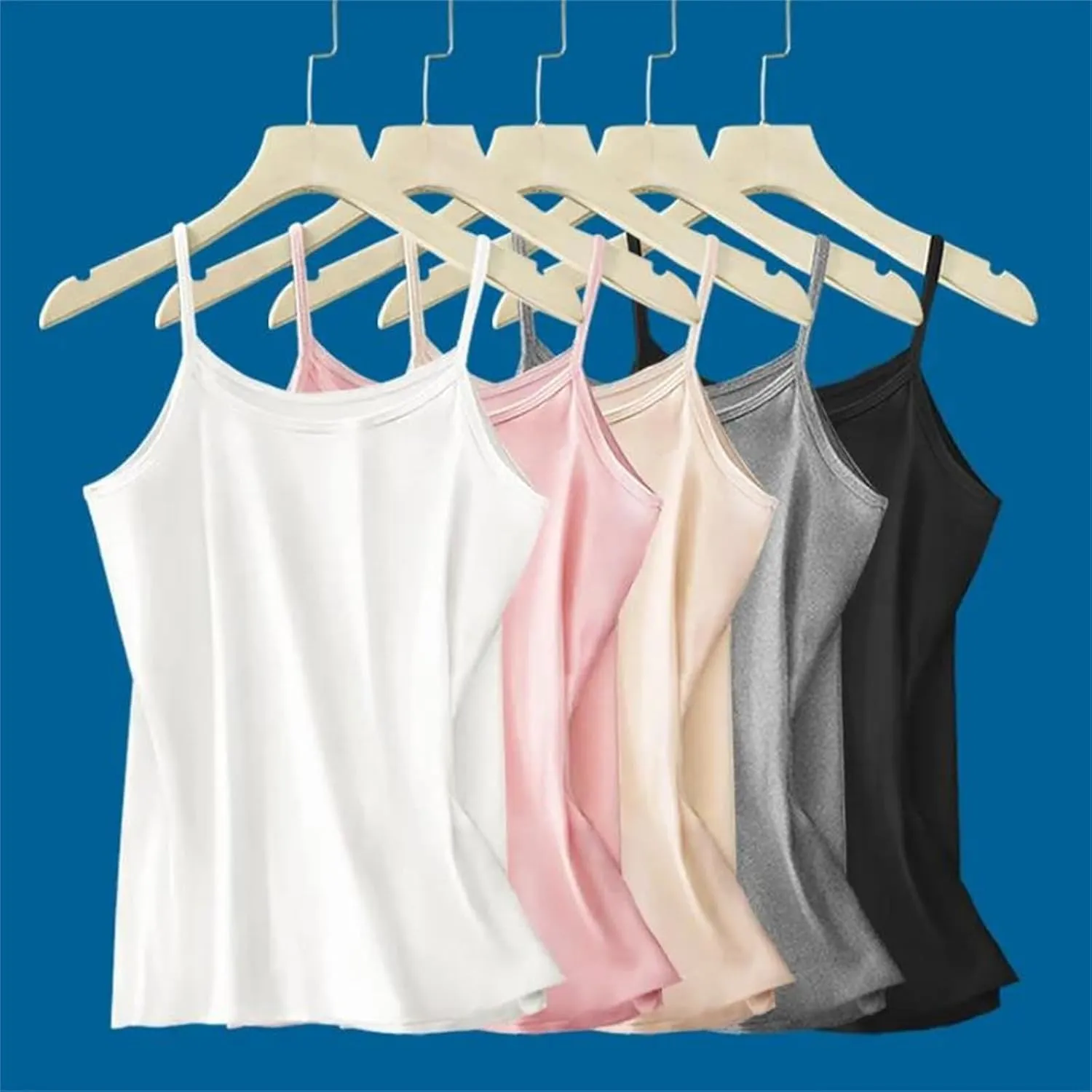 Women's Casual Camisole Round Neck Sleeveless Lightweight Street Lightweight Tank Top