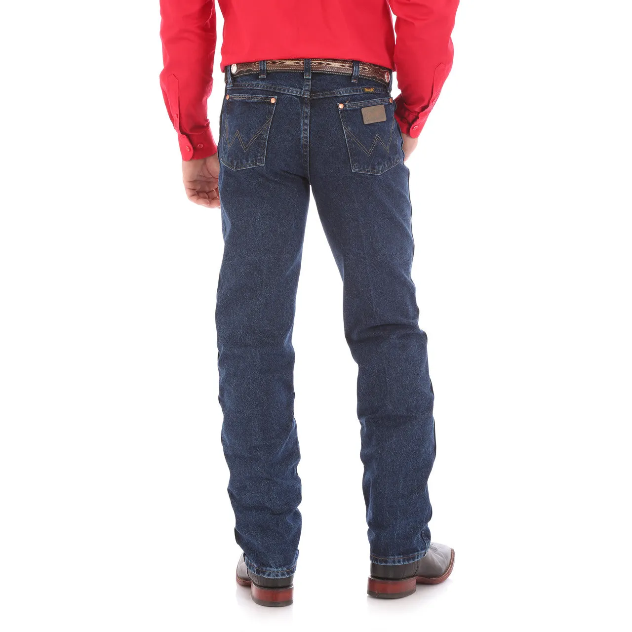 Wrangler Cowboy Cut Original Fit Dk Stone Jeans 13MWZDD