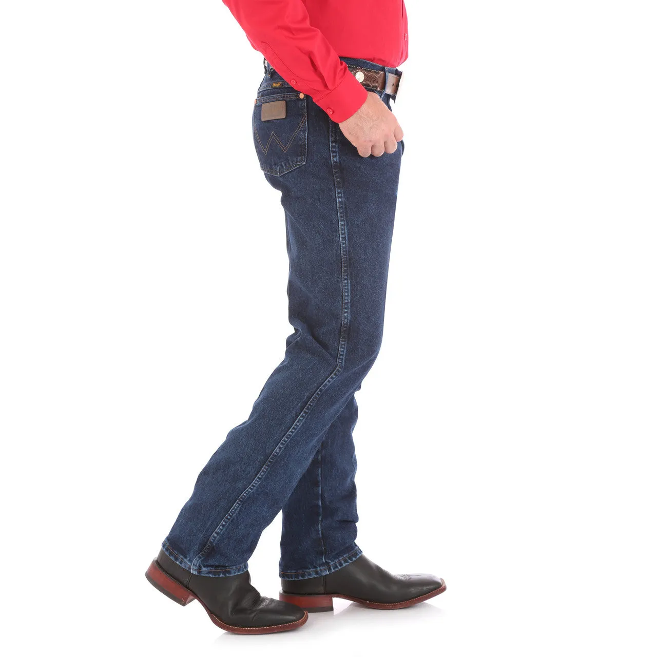 Wrangler Cowboy Cut Original Fit Dk Stone Jeans 13MWZDD